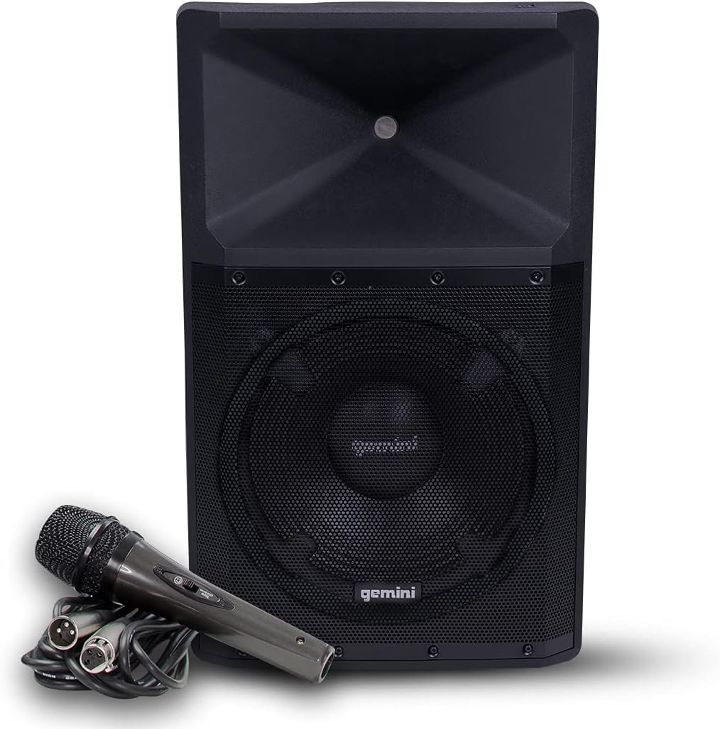2200W 15 Inch Woofer Bluetooth Trolley Speaker with Media Player, FM Radio, USB, SD Card J846935