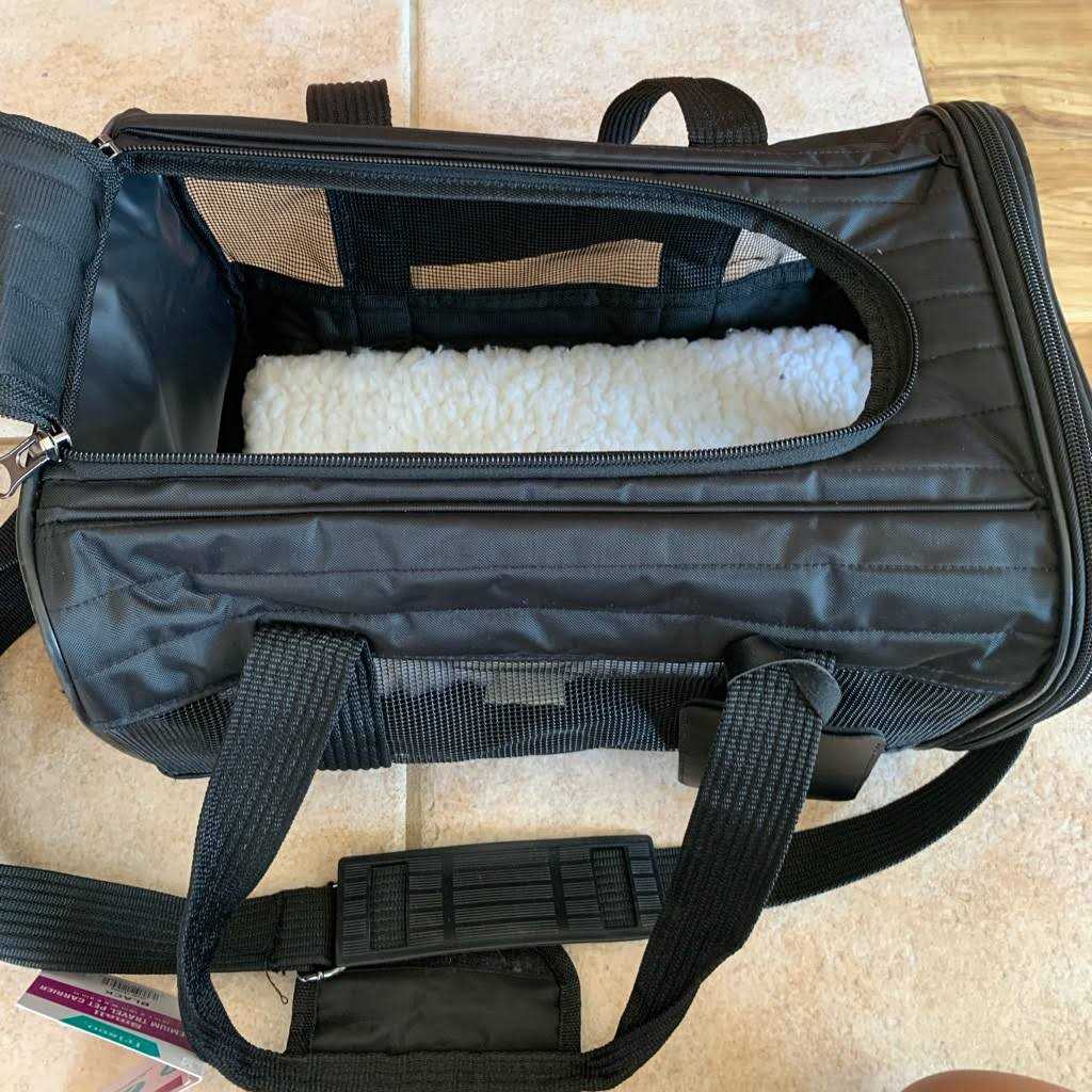 Premium Travel Dog & Cat Carrier Bag W59510