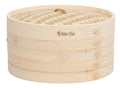 Food Steamer with Lid 12-Inch Natural Bamboo F7654