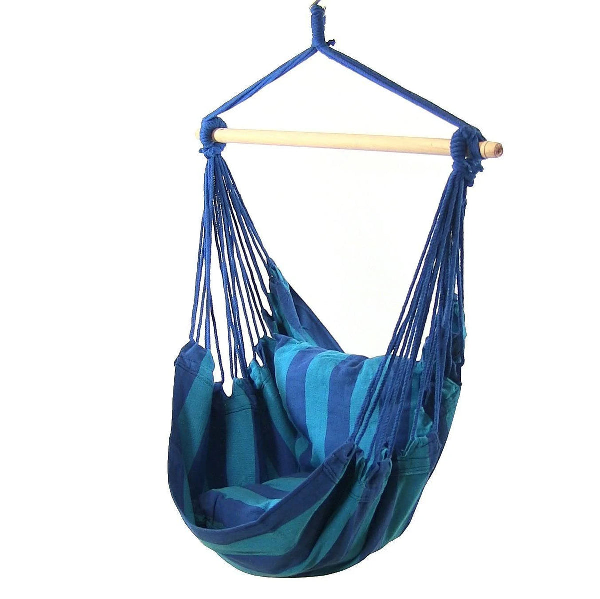 Hanging Hammock Swing with Two Cushions Set of 2 S3664