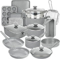 20 Pc Non Stick Pots and Pans Cookware Set M178