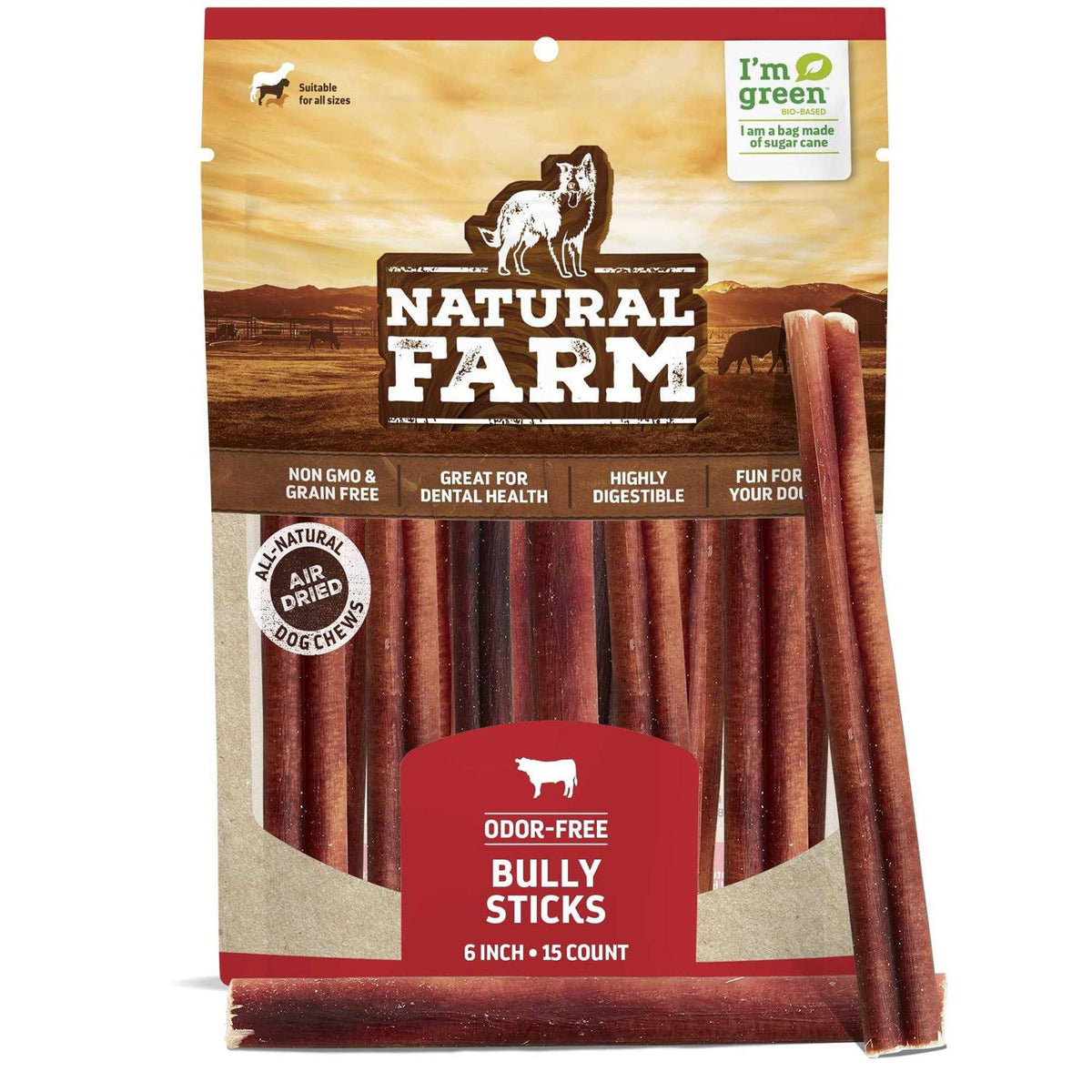Bully Sticks Odor Free D569