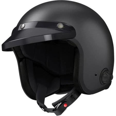 Black Solid Helmet K425