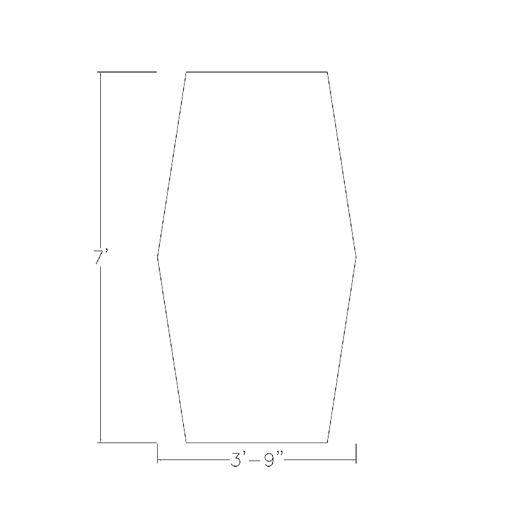 7 Ft Hexagon Conference Table with Electrical Module G2999