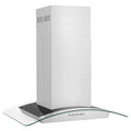 36 Inch Convertible Island Mount Range Hood Stainless Steel S69638