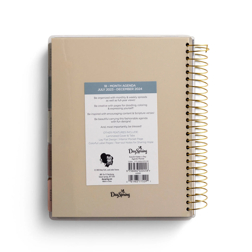 18 Month Devotional Planner (Spiral Bound) A783