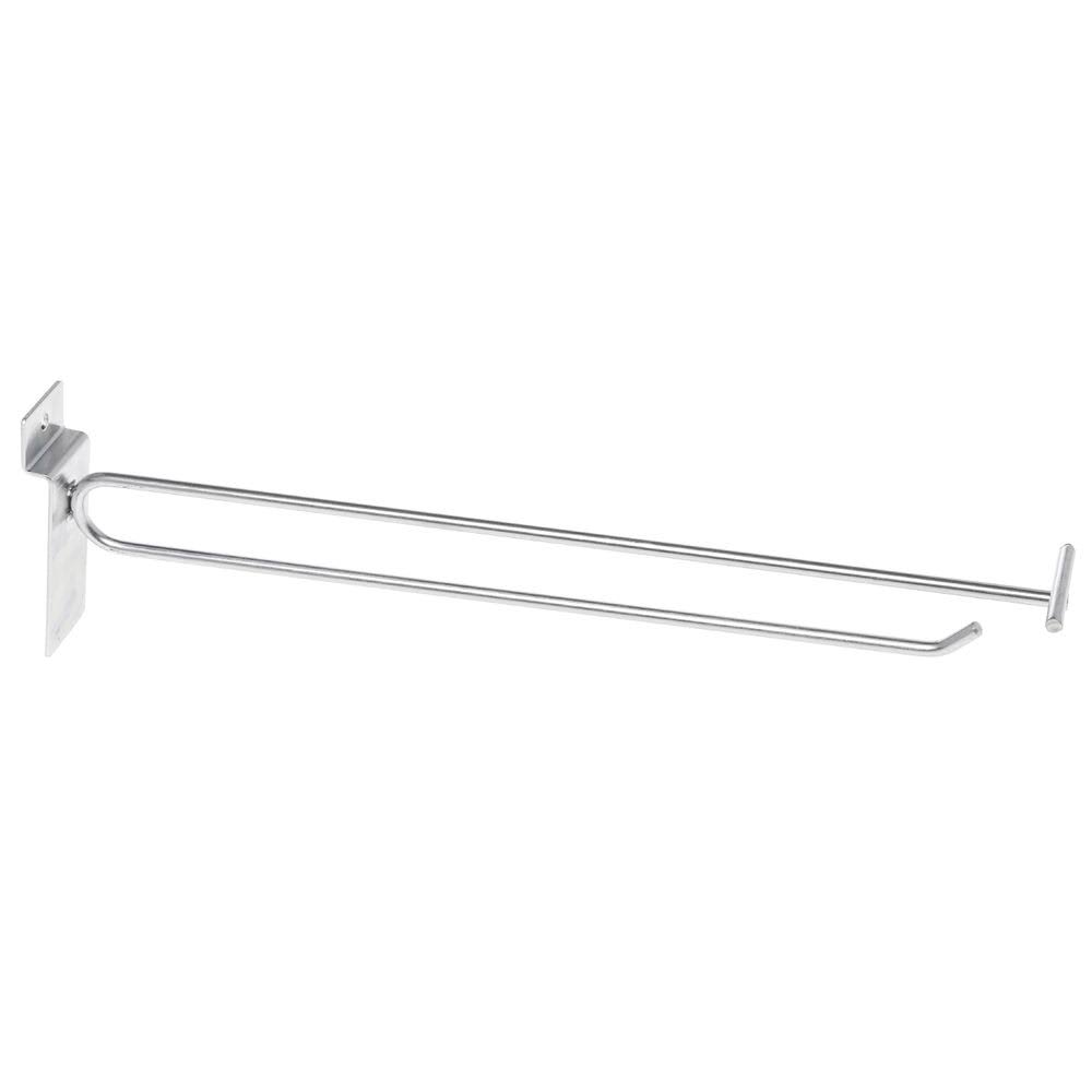 10 inch Zinc Slatwall Scan Hook C162