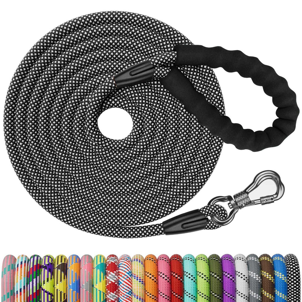 Rope Dog Leash with Swivel Lockable Hook Q182874