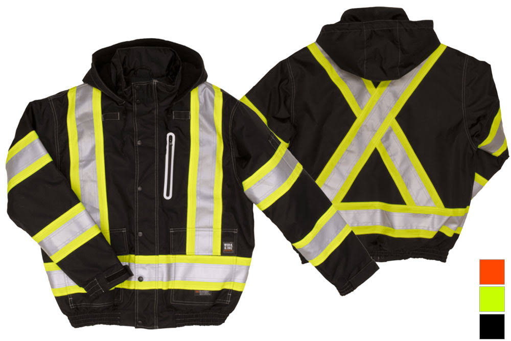 Orange Waterproof Ripstop Safety Bomber F381604