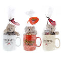 3 Pack Assorted Jumbo Mugs with Plush and Candy E174328