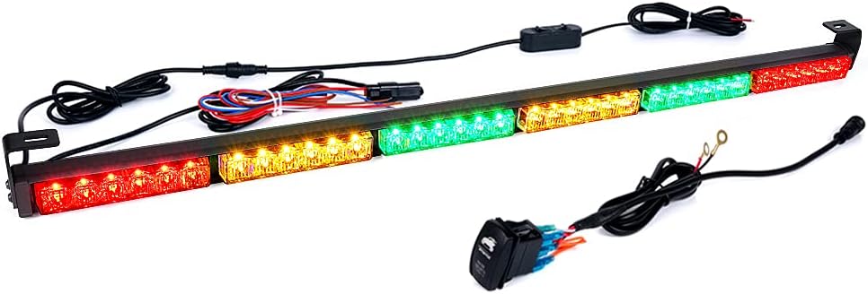 36 Rear LED Chase Light Bars with Strobe Brake Reverse Turn Signal Light A4065
