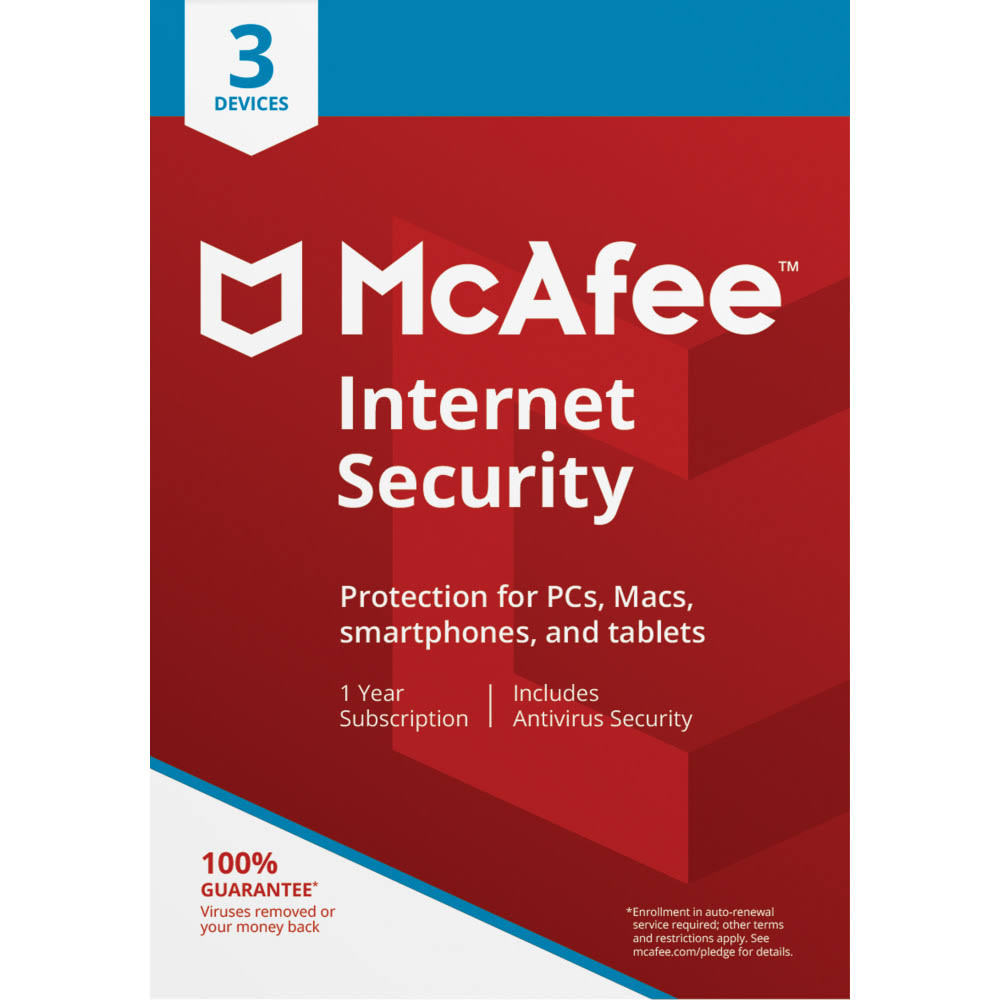 Internet Security 3 Devices 1 Year Subscription J896647