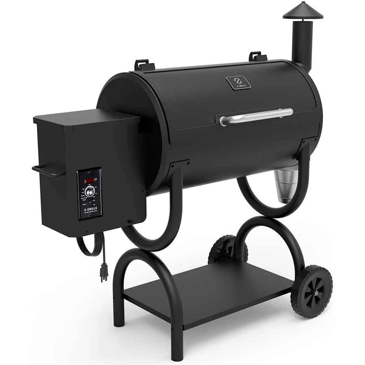 560 sq. in. Wood Pellet Grill & Smoker, 8 in 1 BBQ Grill H69897
