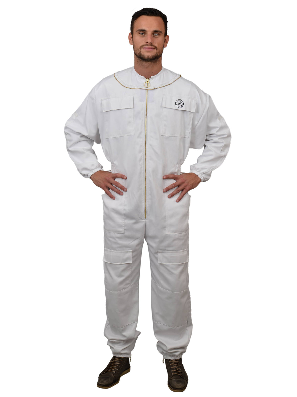 Polycotton Beekeeping Suit with Square Veil (Small) D5382