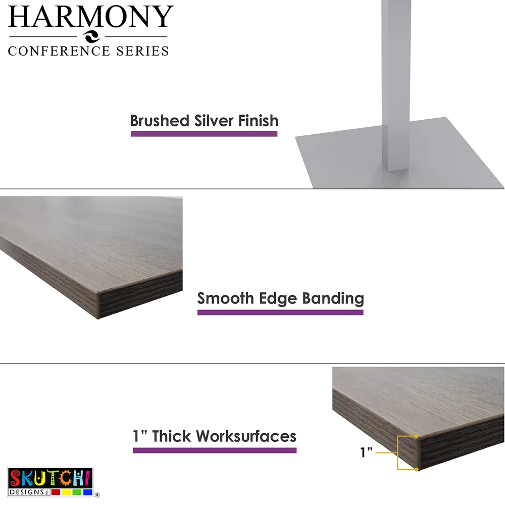 7 Ft Hexagon Conference Table with Electrical Module G2999