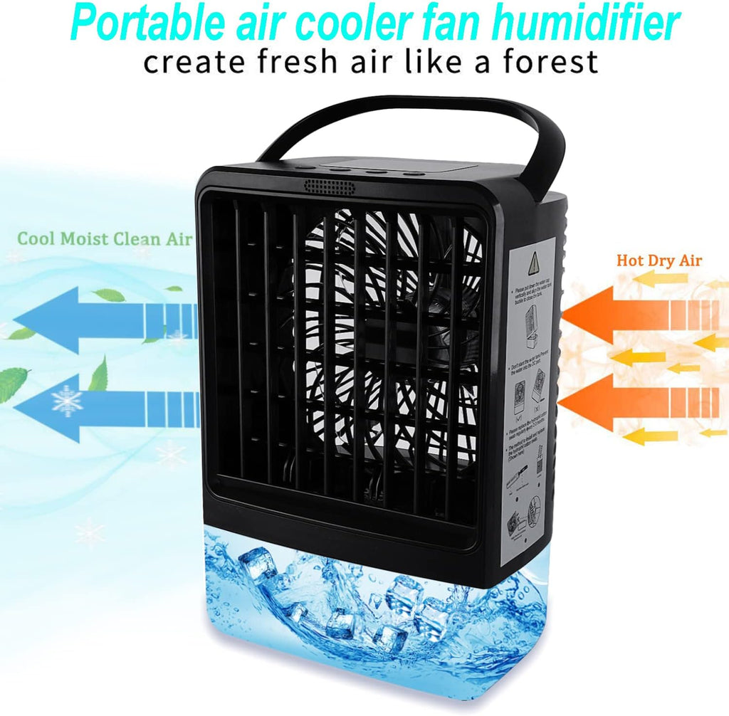 Portable Air Cooler Fan with 4000mAh Battery and Remote K66983