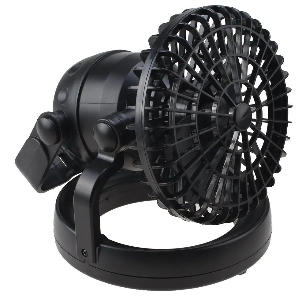2-in-1 18 LED Camping Light Flashlight and Ceiling Fan D201