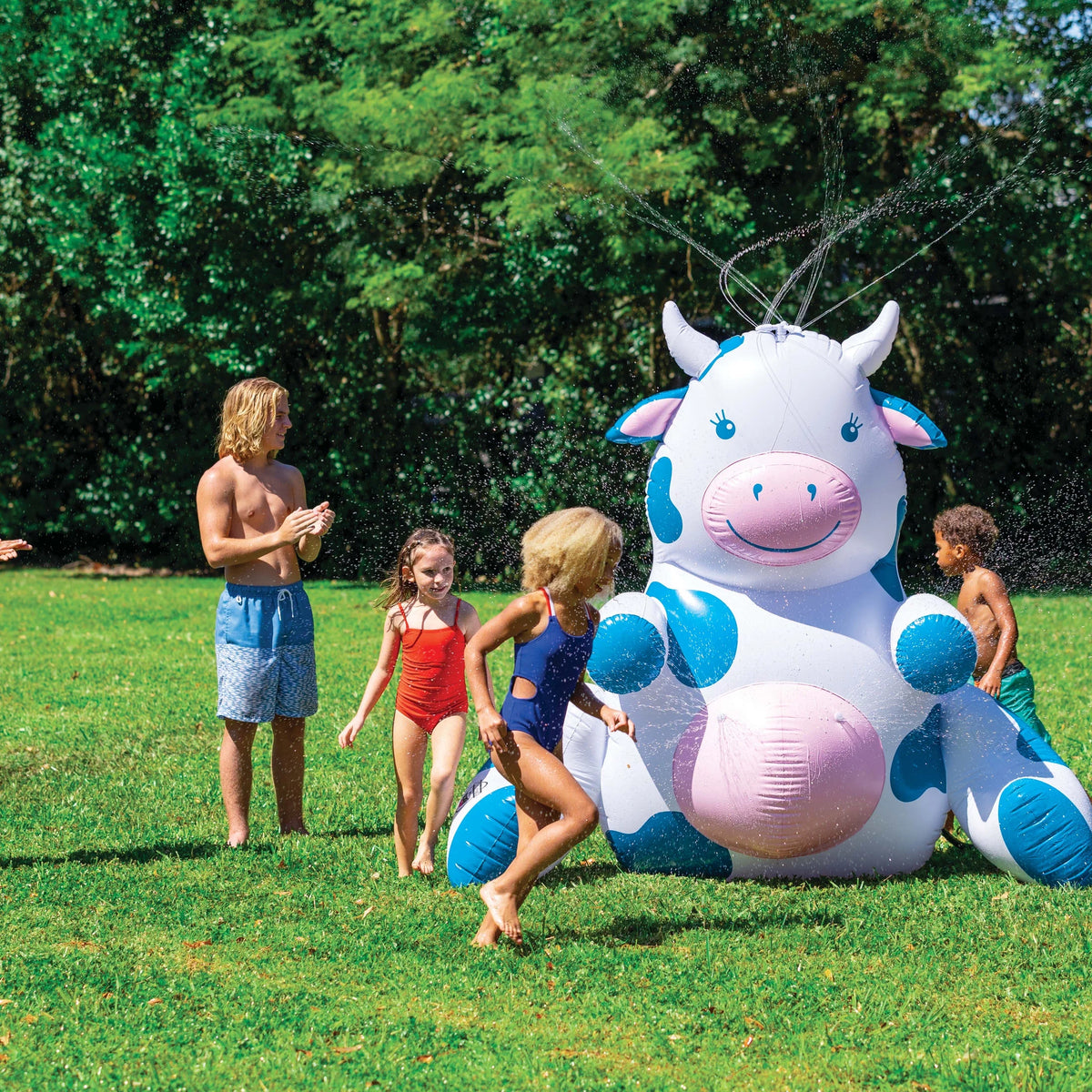 Sitting Cow Sprinkler J72647
