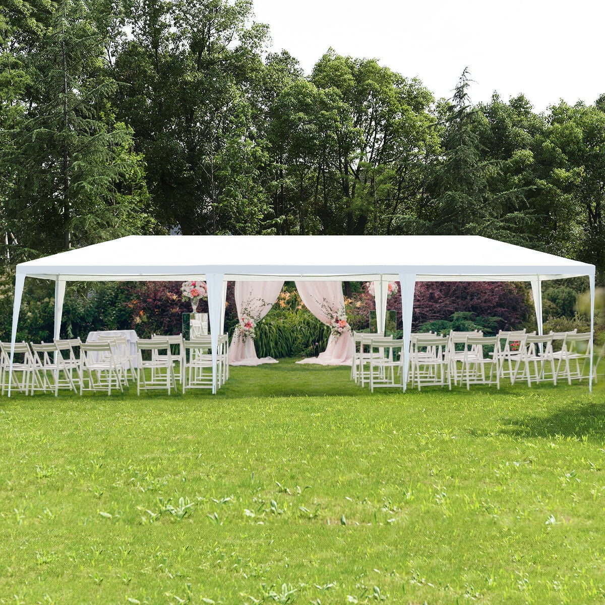 10'x30' Heavy Duty Pavilion 5 Sidewall Canopy L39686