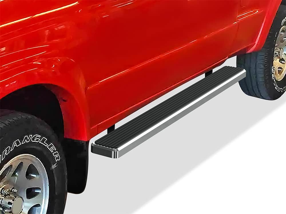 Matte Black Running Boards 5-inch R326