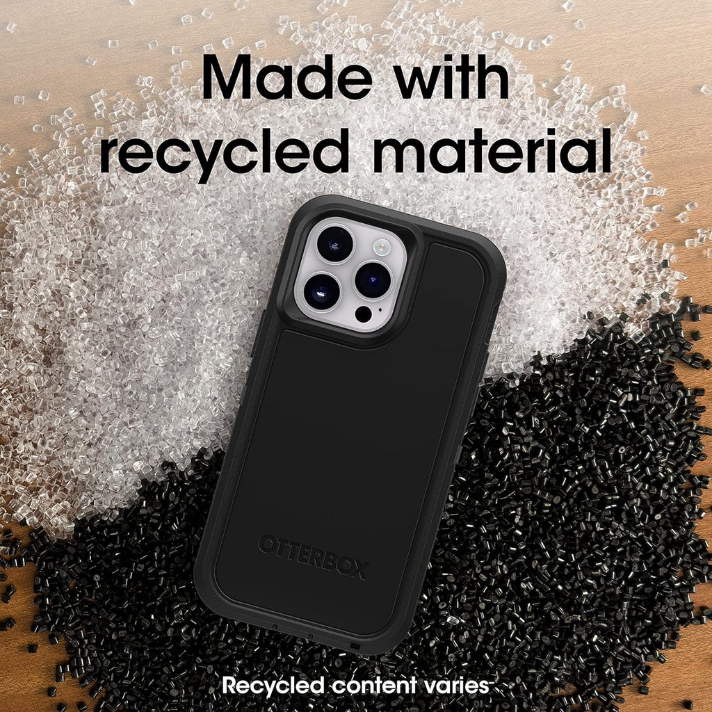 Black Defender Series XT Case for iPhone 14 Pro D73315