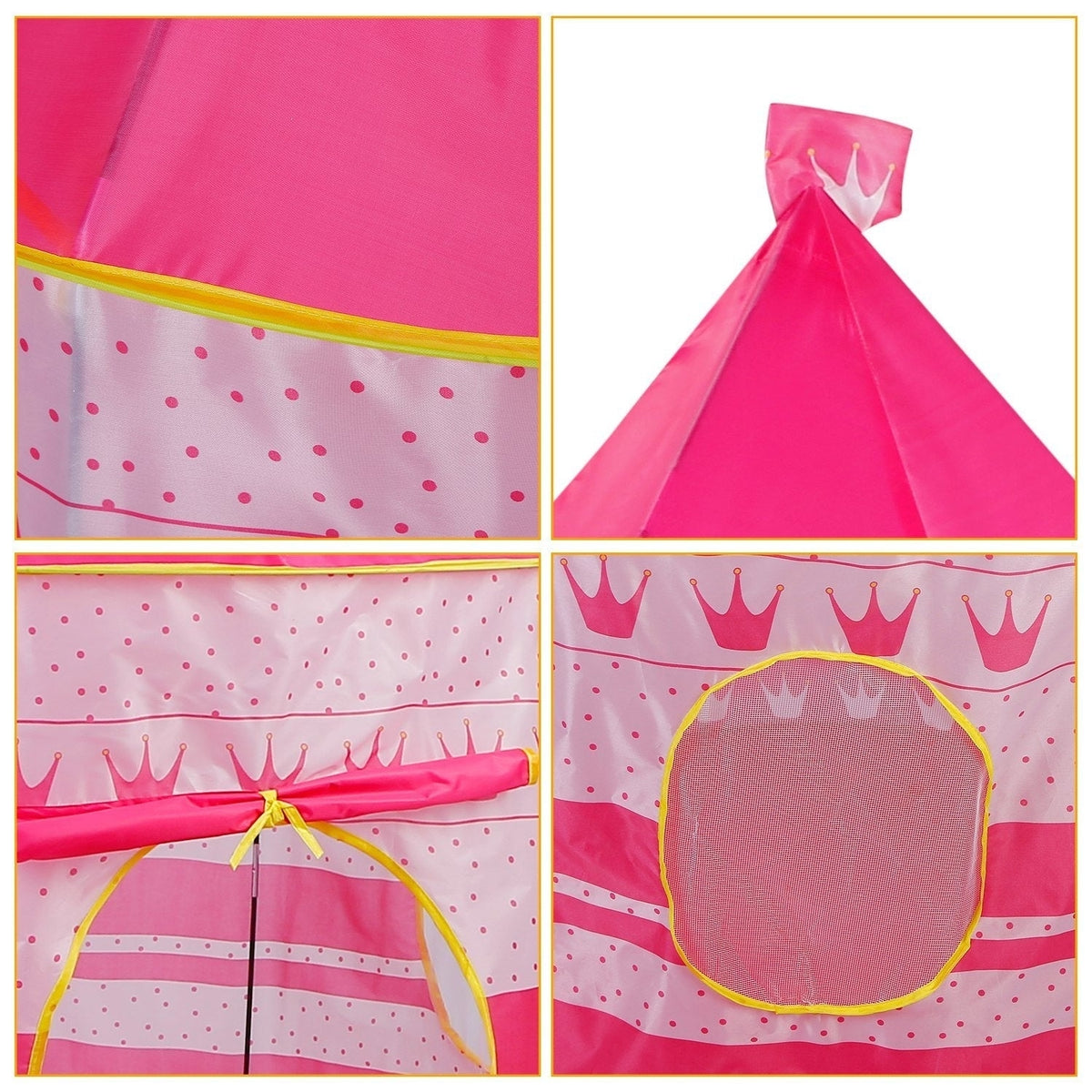 Kids Play Tent Pop Up Castle with Carry Bag O824