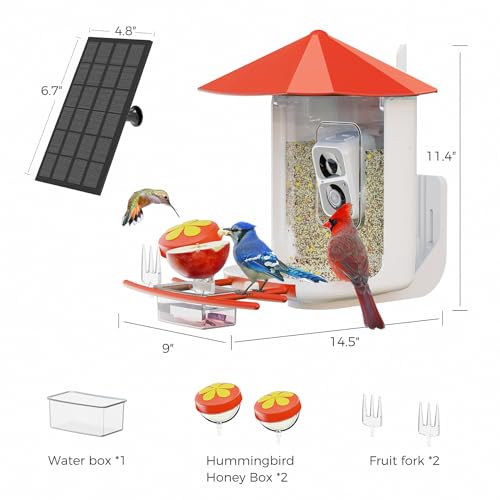 Bird Feeder with Camera F607321