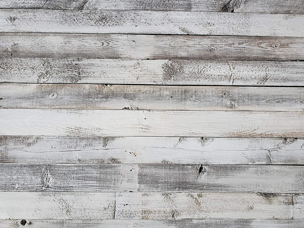 Whitewash Weathered Wood Planks for Walls X7637