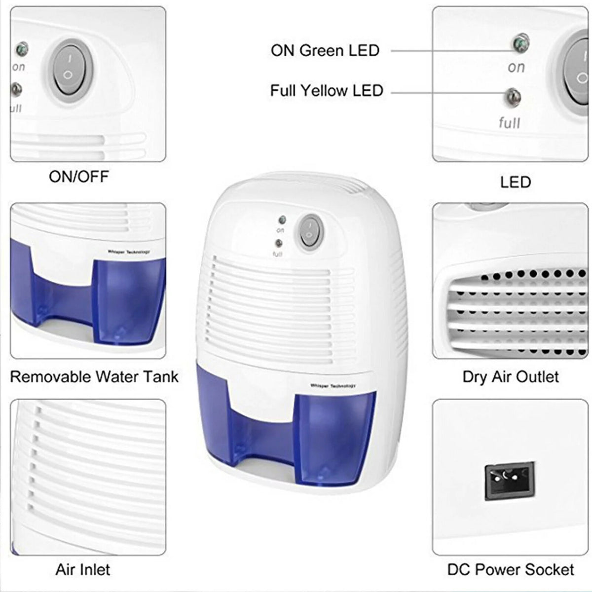 Portable Electric Mini Dehumidifier Z5054
