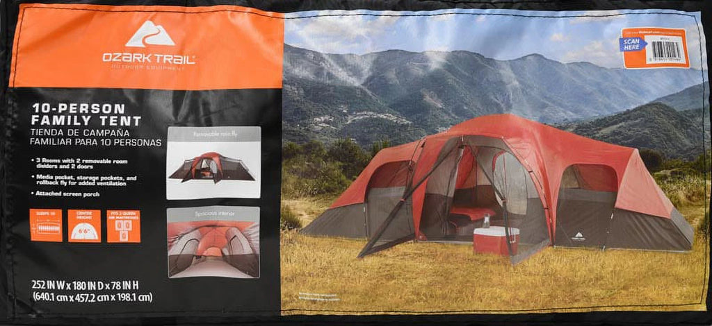 21' x 15' 10-Person Camping Tent R608517