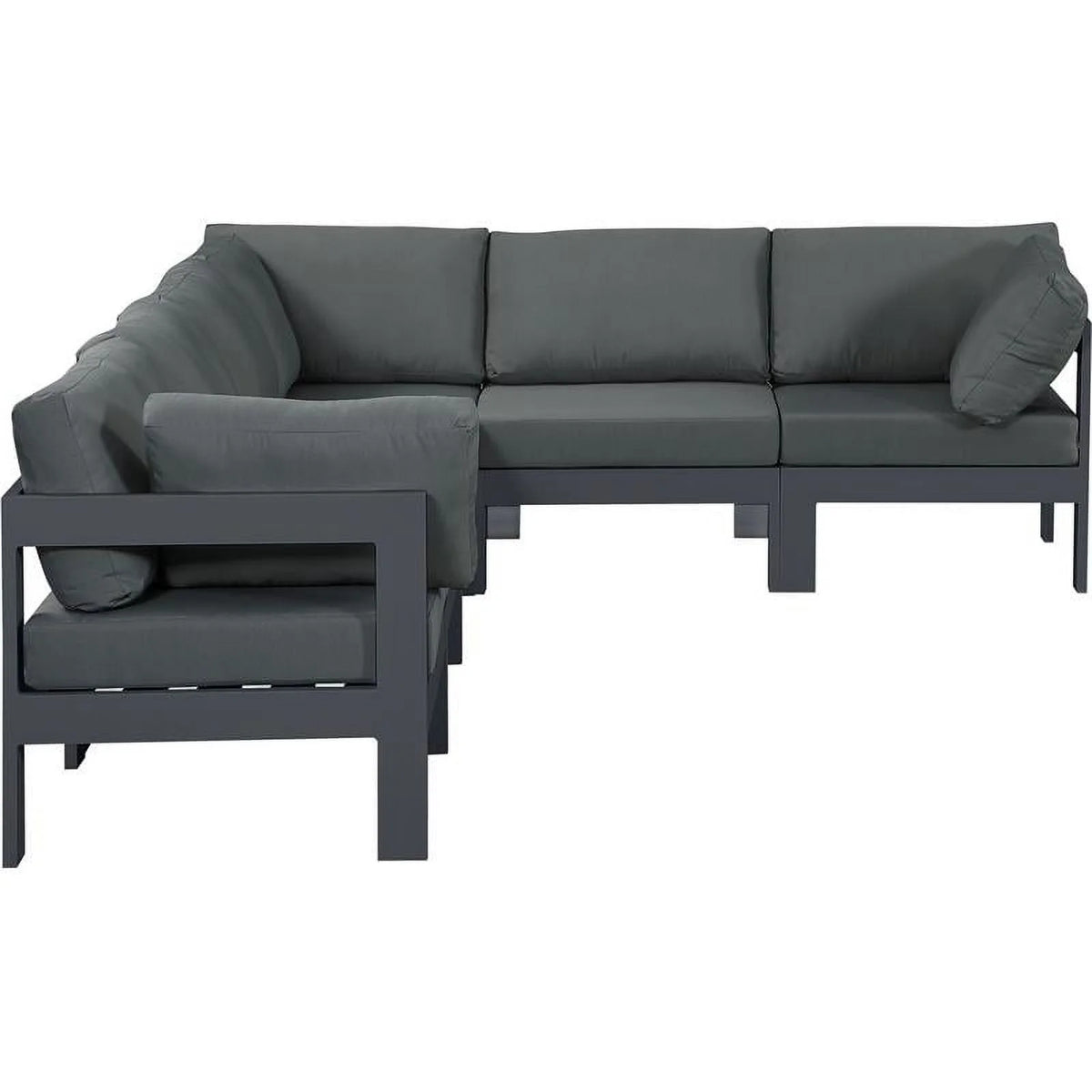 Grey Outdoor Patio Modular Sectional B447