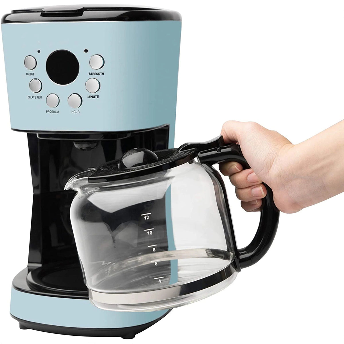 12 Cup Programmable Retro Coffee Maker F27700