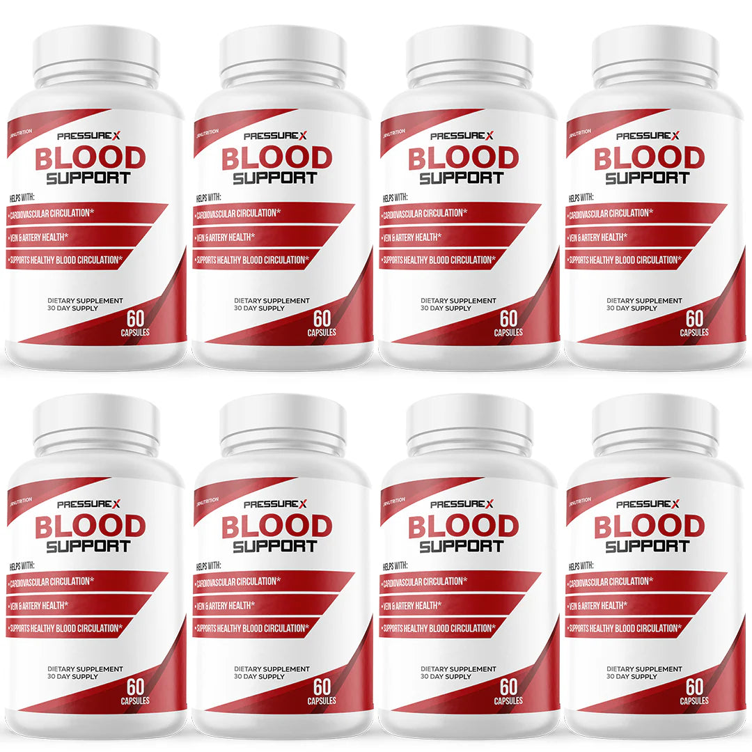 Blood Pressure Support 8 Bottles K9335