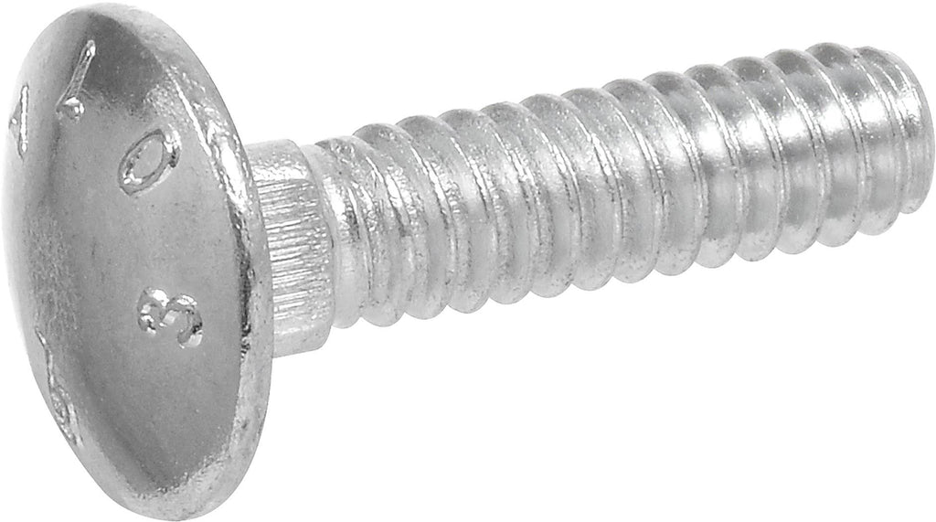 7/16 x 4-1/2-Inch Steel Zinc-Plated Carriage Bolt, 25-Pack L807836