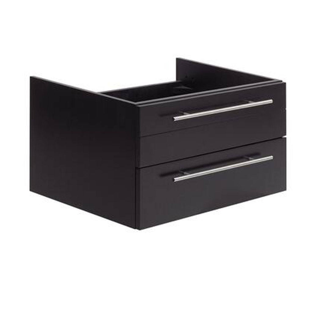 Espresso Wall Hung Undermount Bathroom Cabinet A8357