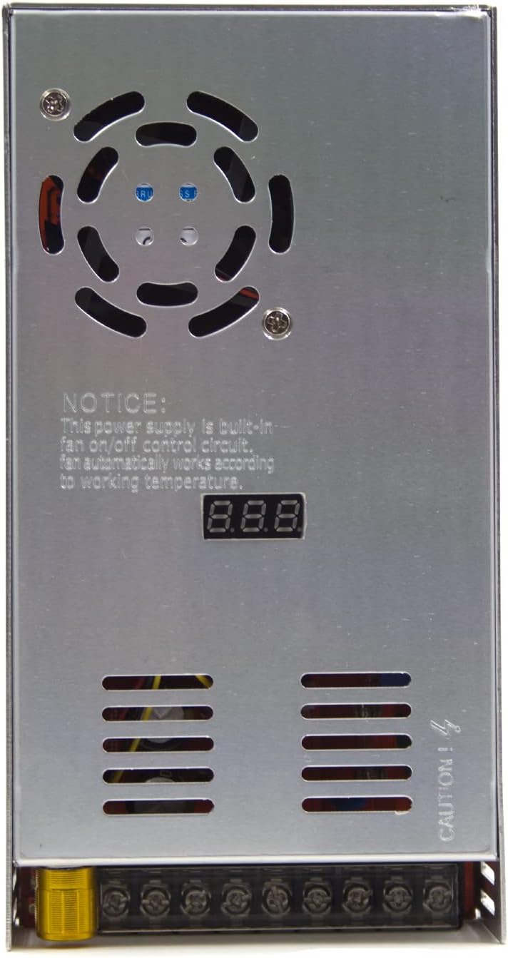 Adjustable Switching Power Supply 480W DC Output 0-24V Pack of 2 D46523