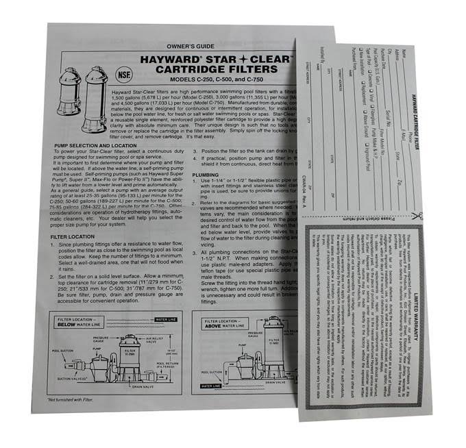 50 Cartridge Filter J35264