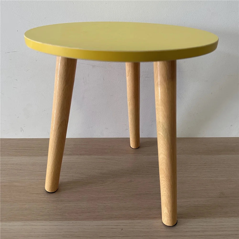 Yellow Modern Round Coffee Table S647