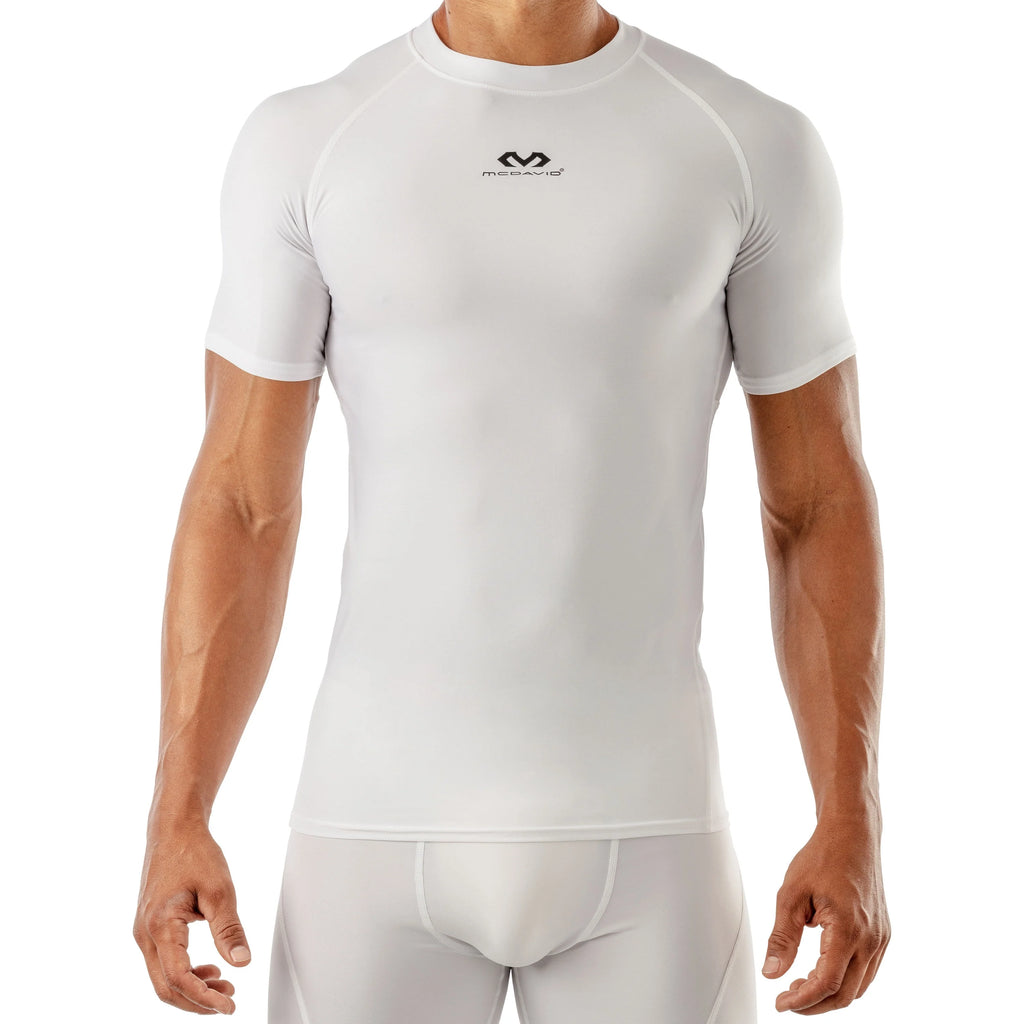Black Short Sleeves Compression Shirt D482094