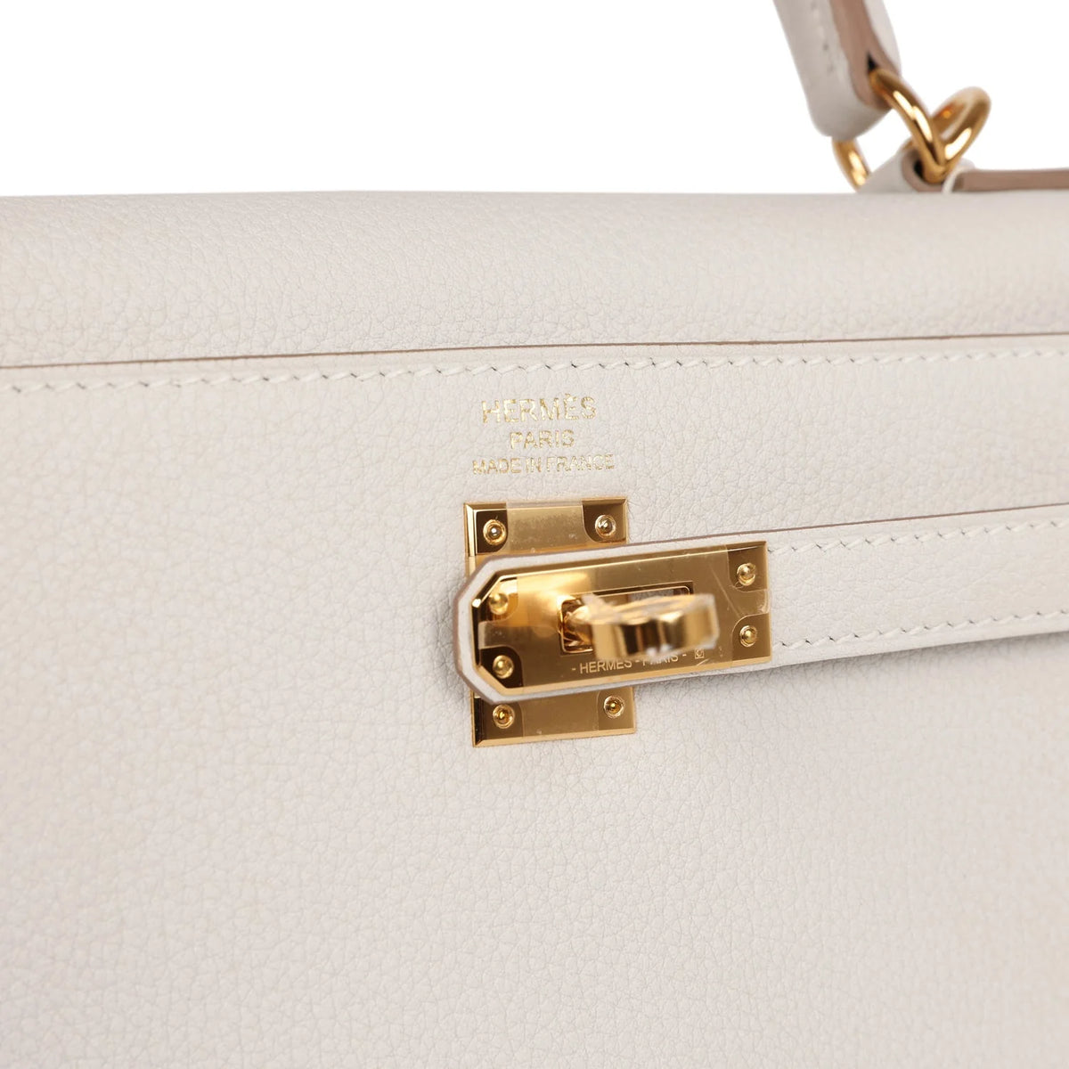 Gris Pale Togo Leather Bag O93268