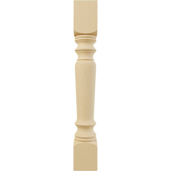 5-Inch W x 5-Inch D x 35 1/2-Inch H Tapered Cabinet Column P7614
