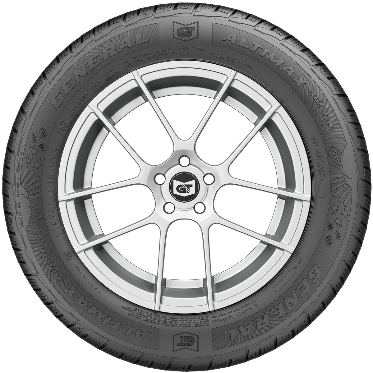 All Weather 225/65R17 102H Passenger Tire N949508