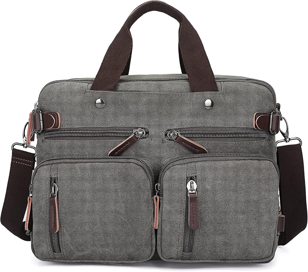 Vintage Canvas Messenger Bag for Laptop N217554