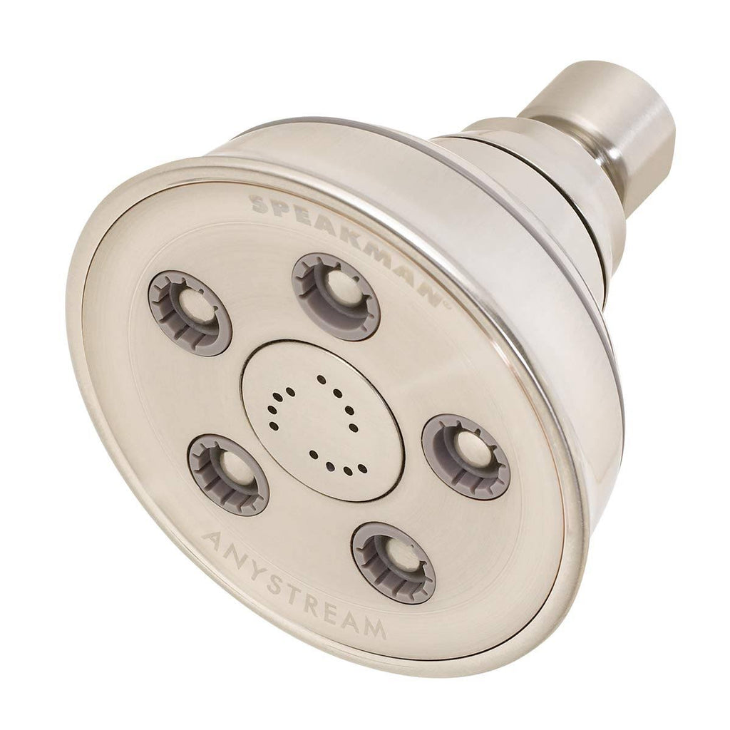 Brushed Nickel Adjustable Shower Head B228117