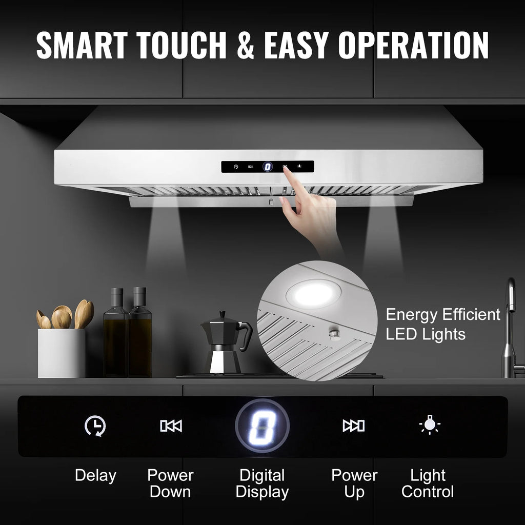 30" Under Cabinet Range Hood Stainless Steel L9860