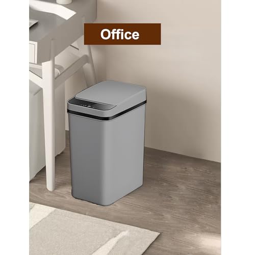 2.5 Gallon Touchless Sensor Bathroom Trash Can W650