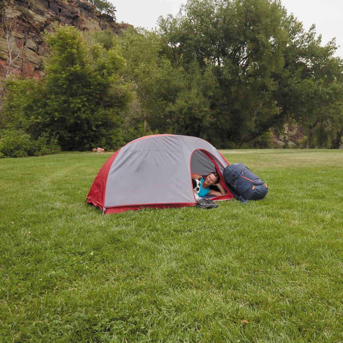 1-Person Backpacking Tent with Large Door U3388