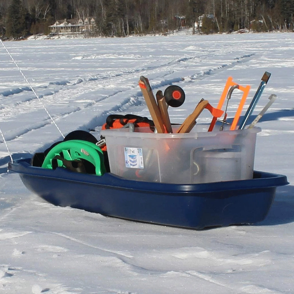 Winter Trek 66" Utility Snow Sled with Tow Rope J700529