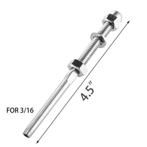 Steel Cable Railing SWAGE 3/16x22 F96010