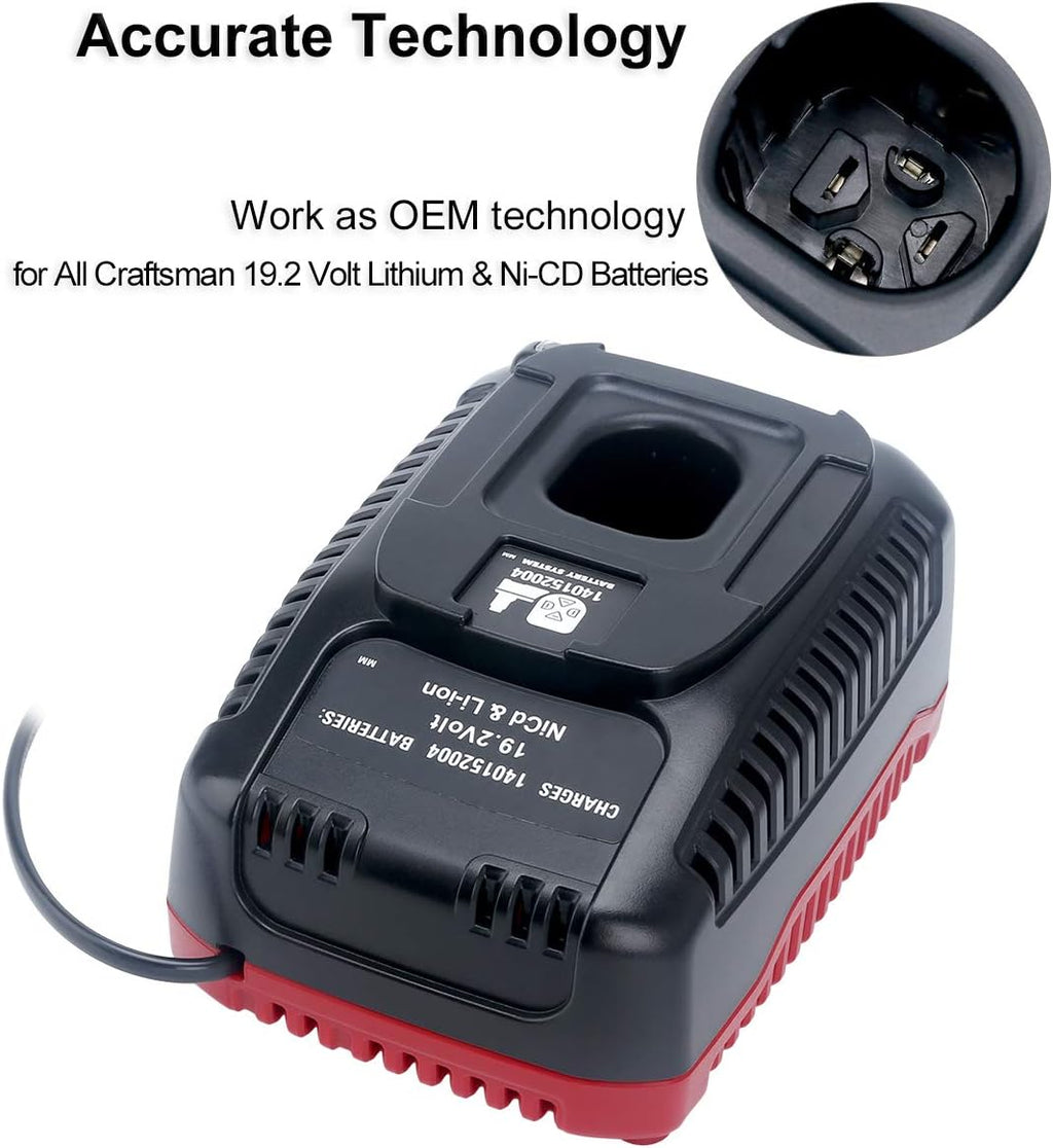 19.2V C3 Charger Replacement for Lithium-ion & Ni-cad Battery Charger M872884
